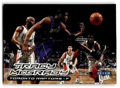 Tracy McGrady 1999-00 Ultra #119 basketball trading card collectible display