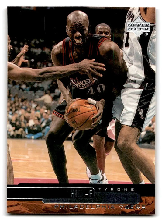 1999-00 Upper Deck #270 Tyrone Hill - Trading Card