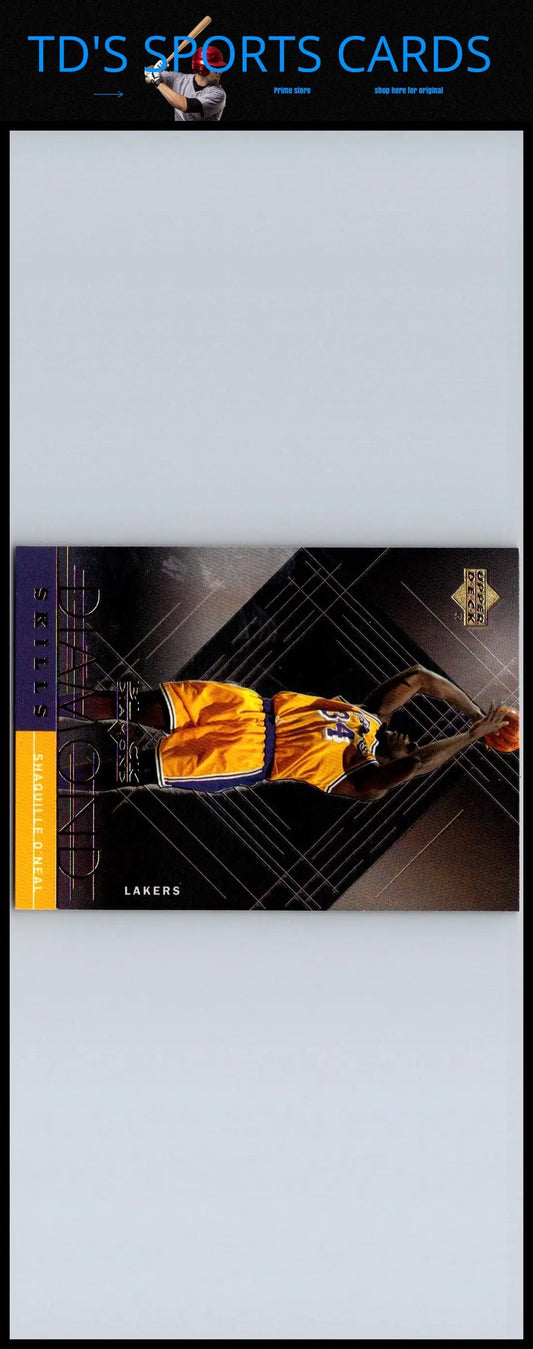 Kobe Bryant basketball card from Upper Deck Black Diamond Shaquille O’Neal set