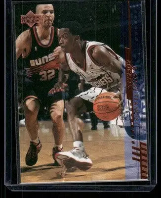 Basketball card featuring Upper Deck Steve Francis from 1999-00 collection