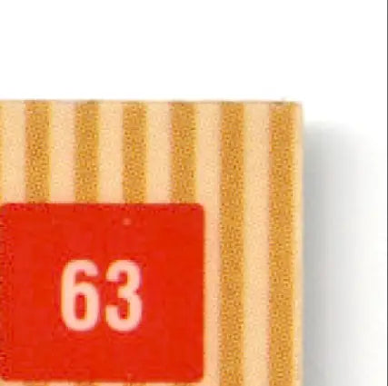 Wooden block with vertical stripes and red label from Bowman Baseball featuring best Kevin Brown Los Angeles Dodgers