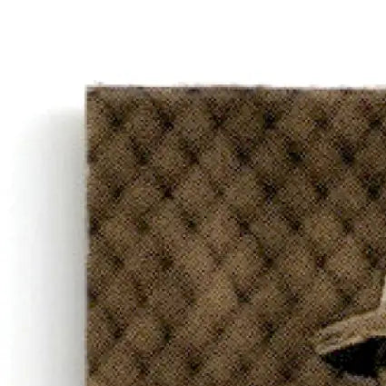 Brown tufted upholstery fabric for Bowman Baseball Los Angeles Dodgers Todd Hundley #9