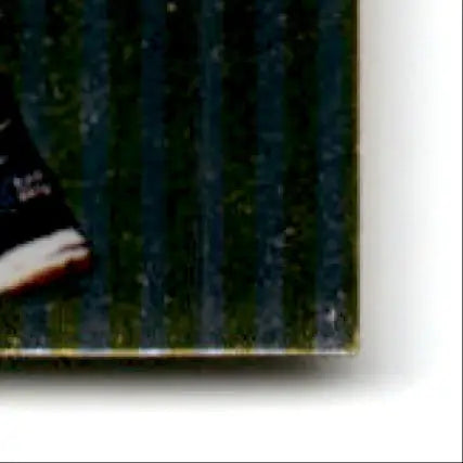 Dark hardcover Bowman Baseball album cover with vertical stripes featuring Los Angeles Dodgers Todd Hundley