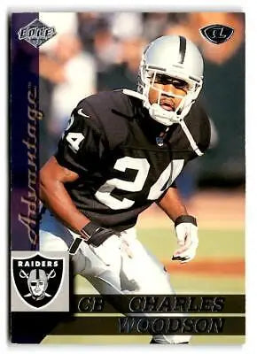 Charles Woodson trading card from 1999 Collector’s Edge Advantage #116 collectible