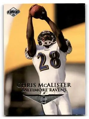 Chris McAlister Baltimore Ravens trading card from 1999 Collector’s Edge First Place #153