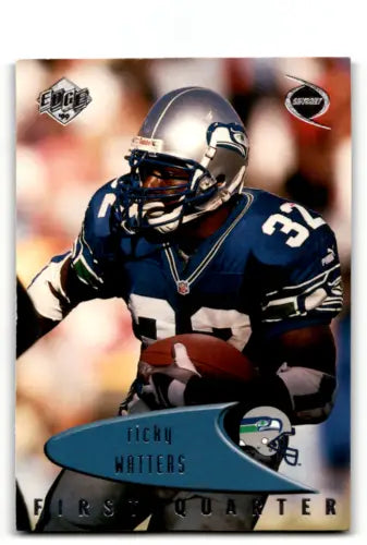 1999 Collector’s Edge Odyssey #137 Ricky Watters football card with original gloss
