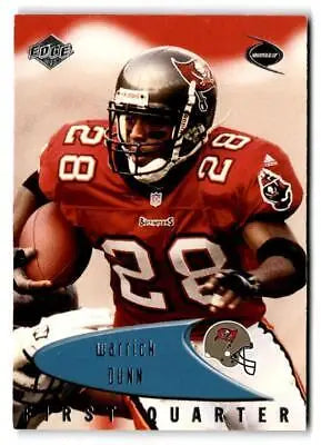 Warrick Dunn trading card from 1999 Collector’s Edge Odyssey #140 for collectors