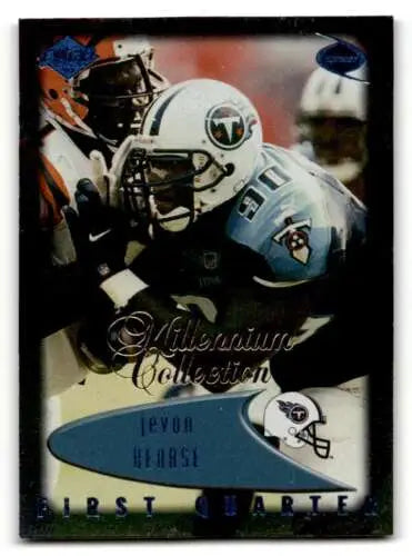Jevon Kearse Blue football card from 1999 Collector’s Edge Odyssey with original gloss