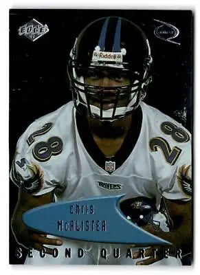 Chris McAlister trading card from 1999 Collector’s Edge Odyssey #151 collectors item