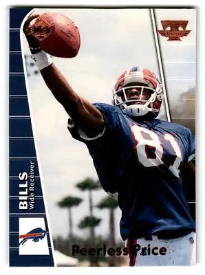 1999 Collector’s Edge Triumph T175 Peerless Price football card for collectors