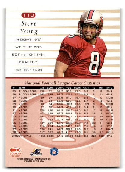 1999 Donruss #110 Steve Young - Trading Card