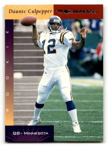 1999 Donruss #151 Daunte Culpepper Minnesota Vikings Rookie Card with original gloss
