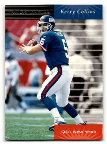 1999 Donruss #85 Kerry Collins New York Giants Football Card with original gloss