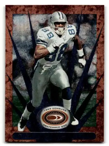 1999 Donruss Preferred QBC Football trading card of Michael Irvin Dallas Cowboys original gloss