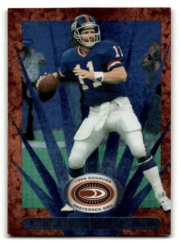 1999 Donruss Preferred QBC Phil Simms New York Giants Football trading card original gloss