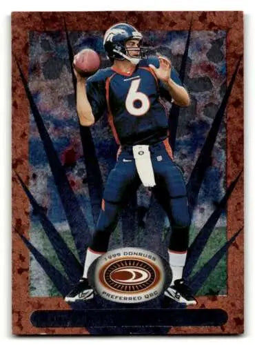 1999 Donruss Preferred QBC Bubby Brister Denver Broncos Football trading card original gloss