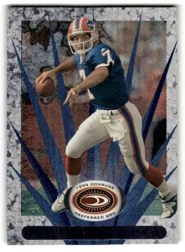 1999 Donruss Preferred QBC Doug Flutie Buffalo original gloss football card