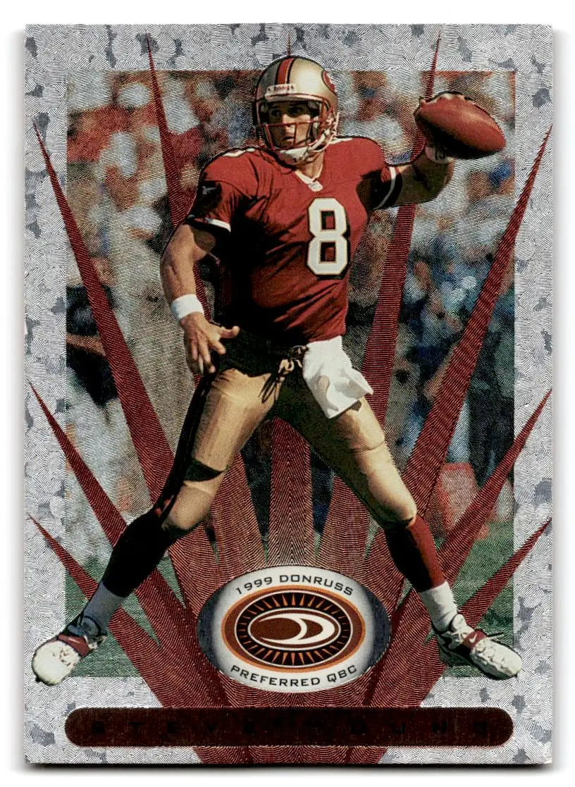 1999 Donruss Preferred QBC #80 Steve Young - Trading Card