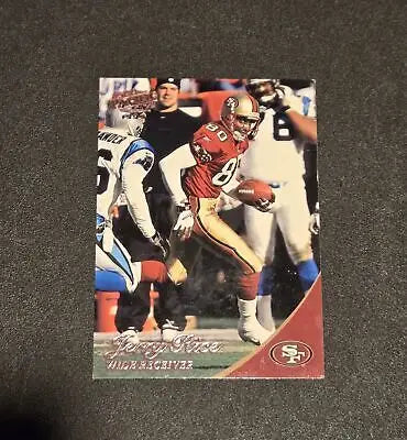 Jerry Rice football card from Pacific Backyard Football 1999 Pacific Backyard product