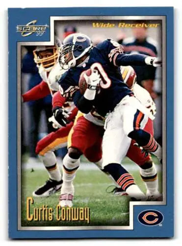 Curtis Conway Chicago Bears Football Card 1999 Score original gloss EX/NM quality image