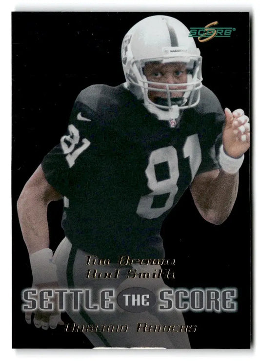 1999 Score #27 Tim Brown / Rod Smith Settle the Score - Trading Card
