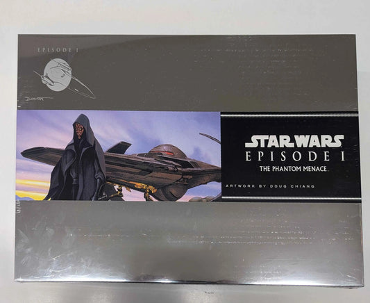 1999 Star Wars Episode 1 Lithograph Portfolio by Doug Chiang featuring movie poster art