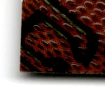 Textured brown and black fabric with sheen for Upper Deck Football Ovation Steve Young card