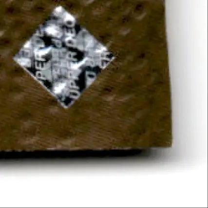 Brown textured tile with holographic diamond sticker for 1999 Upper Deck Football Ovation Steve Young #51
