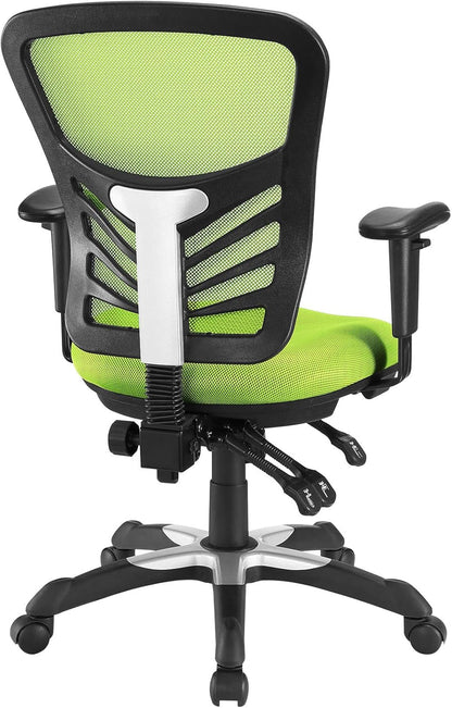Articulate Ergonomic Mesh Office Chair in Green-4