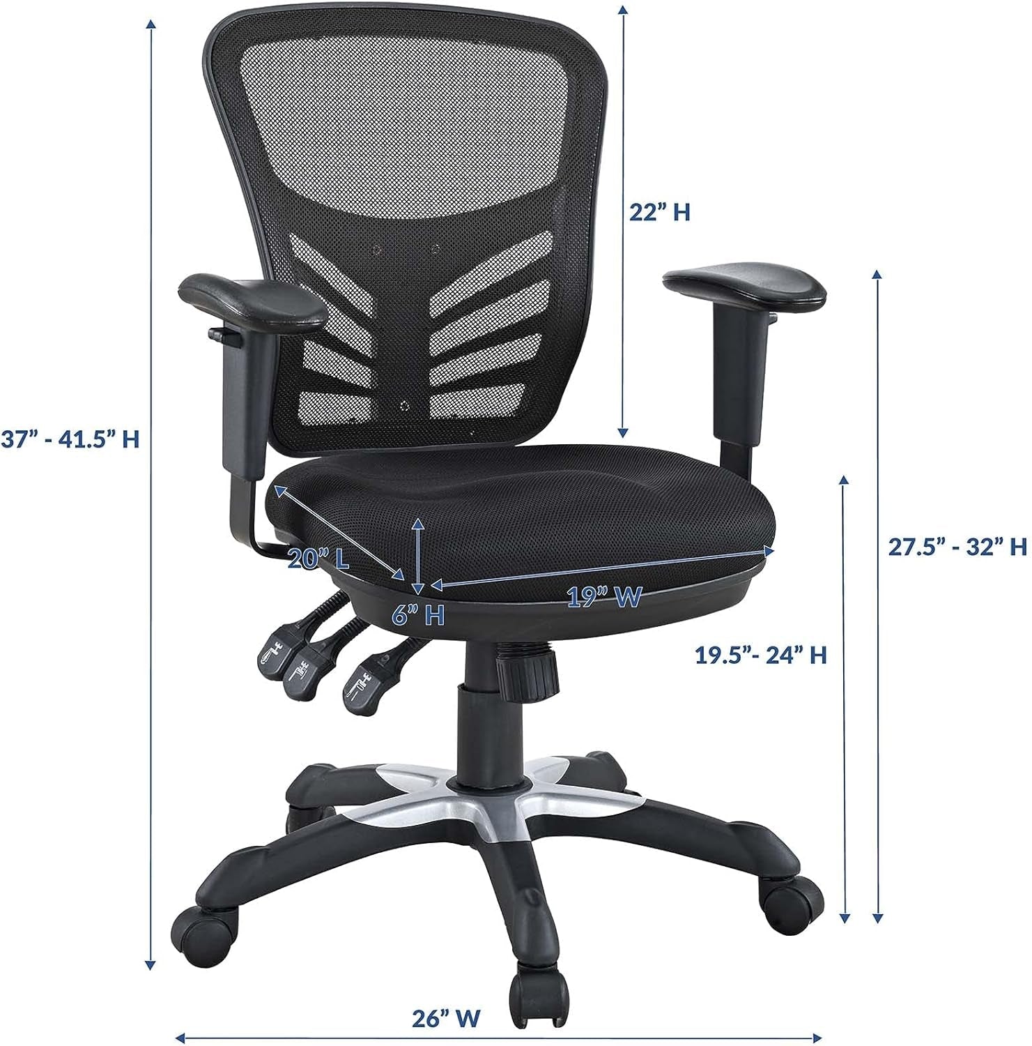 EEI-757-BLK Articulate Ergonomic Mesh Office Chair in Black-2
