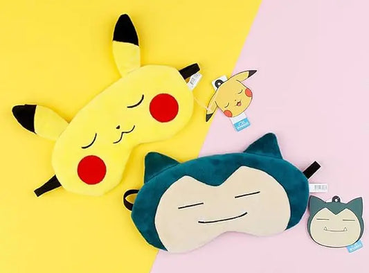KULOSORY Pokemon + Snorlax Character Sleeping Eye Mask (Pack of 2) + Hibiscus Sleeping Tea