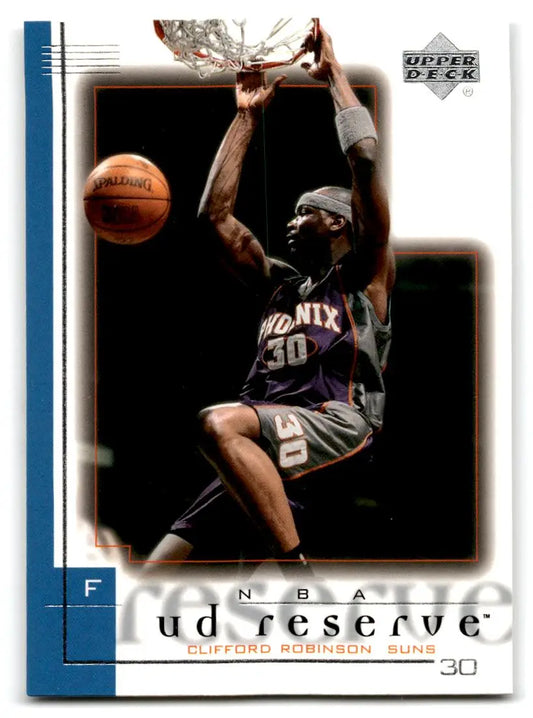 2000-01 UD Reserve #65 Clifford Robinson - Trading Card