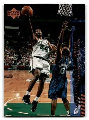 Adrian Griffin in action featured on 2000-01 Upper Deck trading card