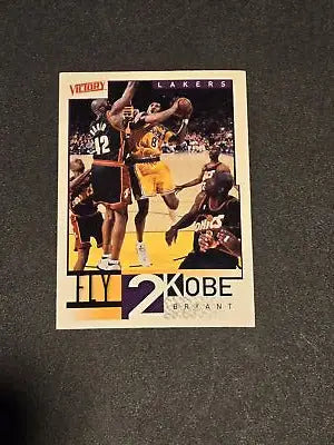 Kobe Bryant basketball card from 2000-01 Upper Deck Victory series