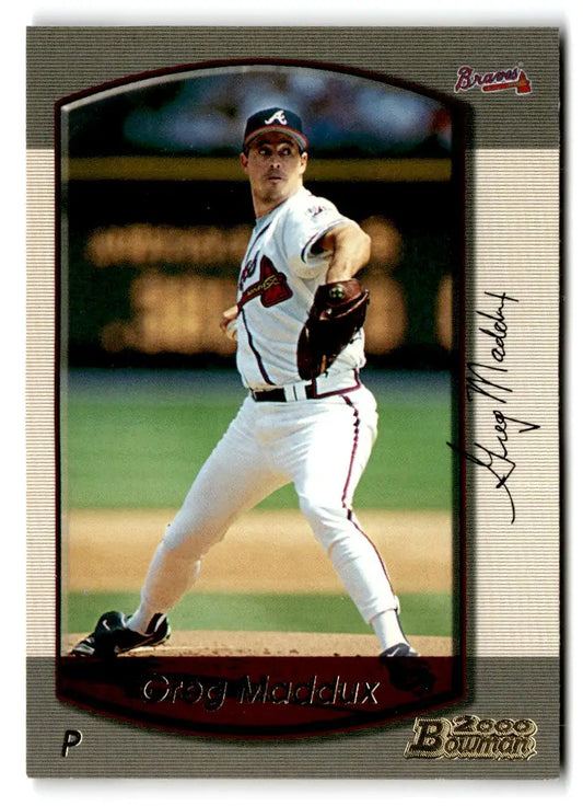 2000 Bowman #103 Greg Maddux - Trading Card