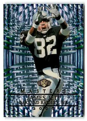 James Jett in uniform featured in 2000 Collector’s Edge Masters trading card