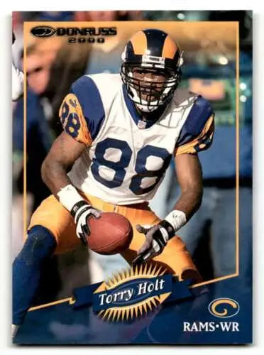 Torry Holt 2000 Donruss #127 St. Louis Rams Football Card in original gloss condition