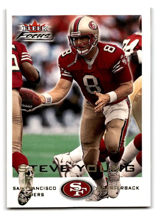 2000 Fleer Focus #200 Steve Young - Trading Card