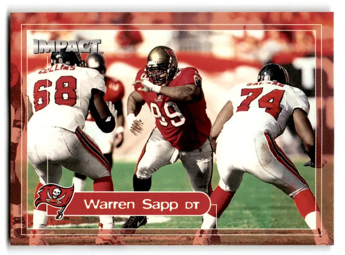 2000 Impact #70 Warren Sapp - Trading Card