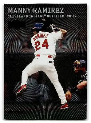 Manny Ramirez baseball card from 2000 Metal #194 trading cards collection