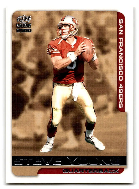 2000 Pacific Paramount #216 Steve Young - Trading Card