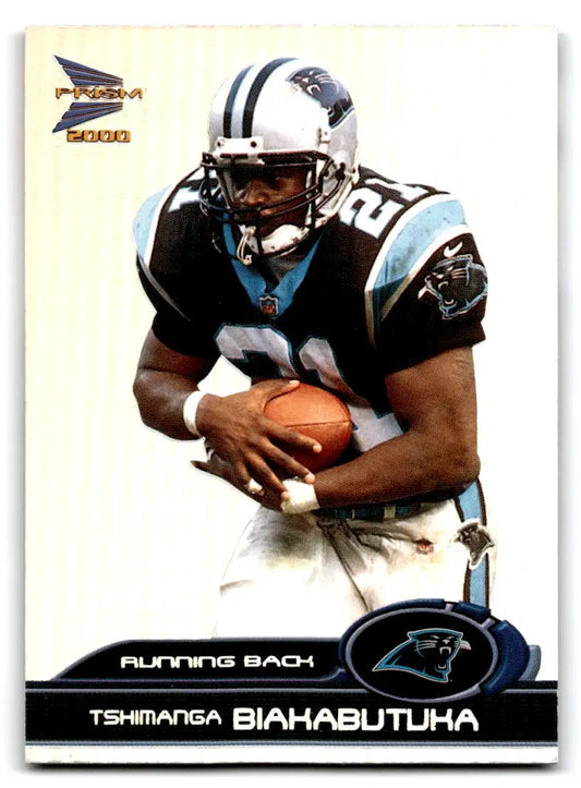 2000 Pacific Prism Prospects #14 Tshimanga Biakabutuka - Trading Cards
