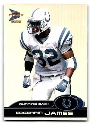 Edgerrin James football card from 2000 Pacific Prism Prospects #38 collectible edition