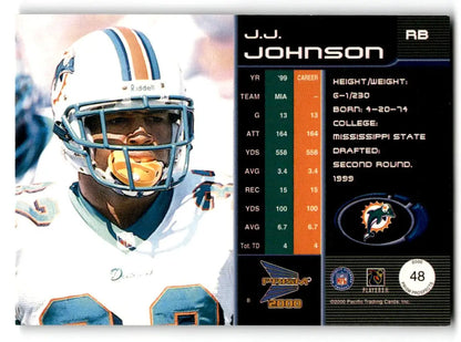2000 Pacific Prism Prospects #48 J.J. Johnson - Trading Card