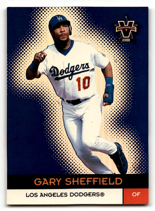 Gary Sheffield 2000 Pacific Vanguard Premiere Date #73 Dodgers Baseball Card #110/135