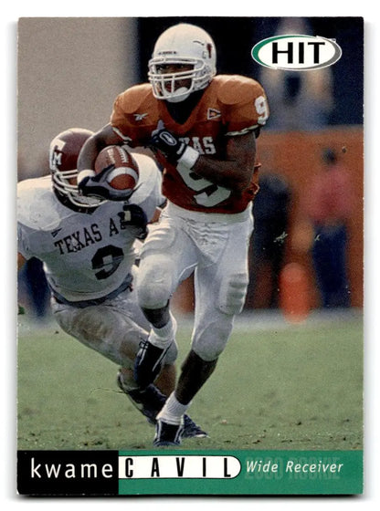 2000 SAGE HIT #9 Kwame Cavil - Trading Card