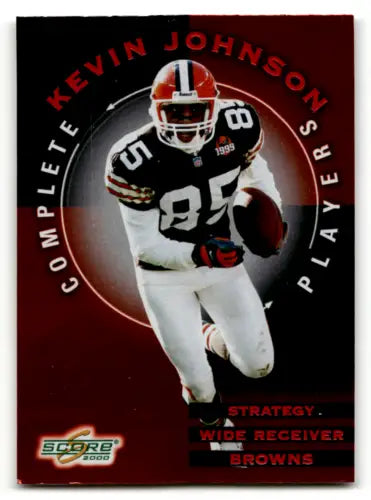 Original gloss 2000 Score Complete Players CP38 Kevin Johnson football card for sale