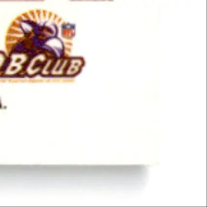 White card with purple and orange raven logo for 2000 Score Football Jerry Rice San Francisco 49ers