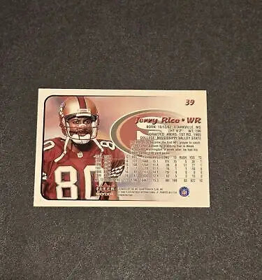 Jerry Rice football card from SkyBox Dominion featuring San Francisco 49ers player