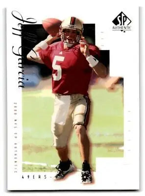 Jeff Garcia 2000 SP Authentic #77 trading card for baseball card collectors